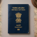 Indian passport with text showing fee hike details from July 1 for normal and tatkal categories