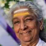 Legendary playback singer S Janaki smiling photo tribute Minute2Minute
