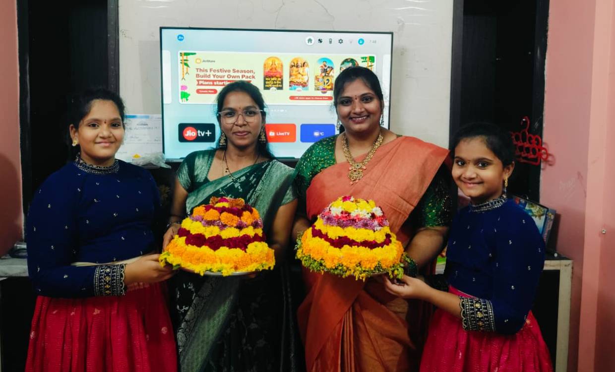 Bathukamma festival